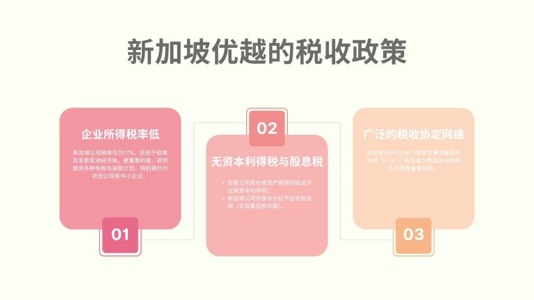 新加坡优越的税收政策